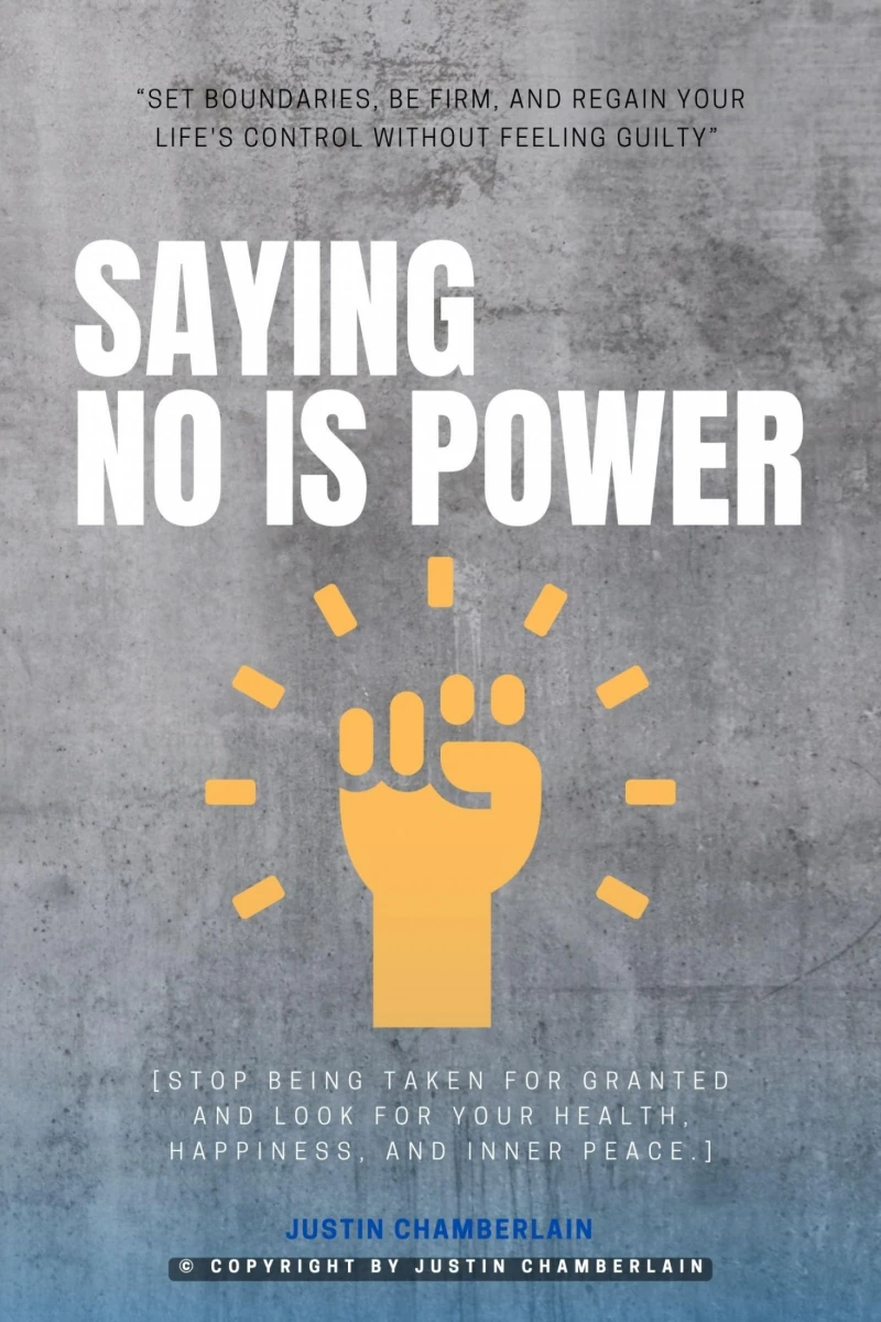 Portada: Saying NO is Power: