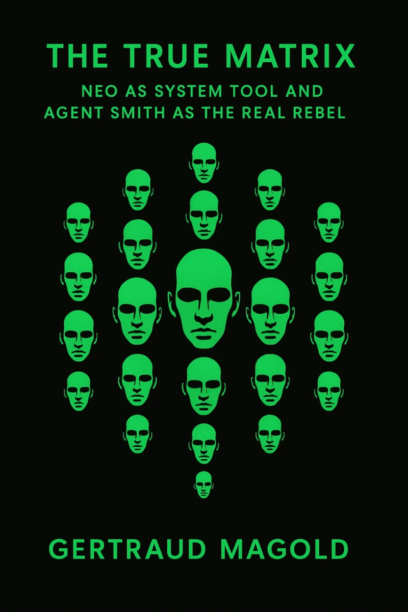 Portada: The True Matrix: Neo as System Tool and Agent Smith as the Real Rebel