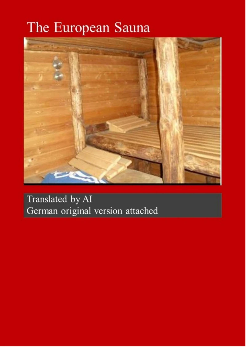 Portada: The European Sauna