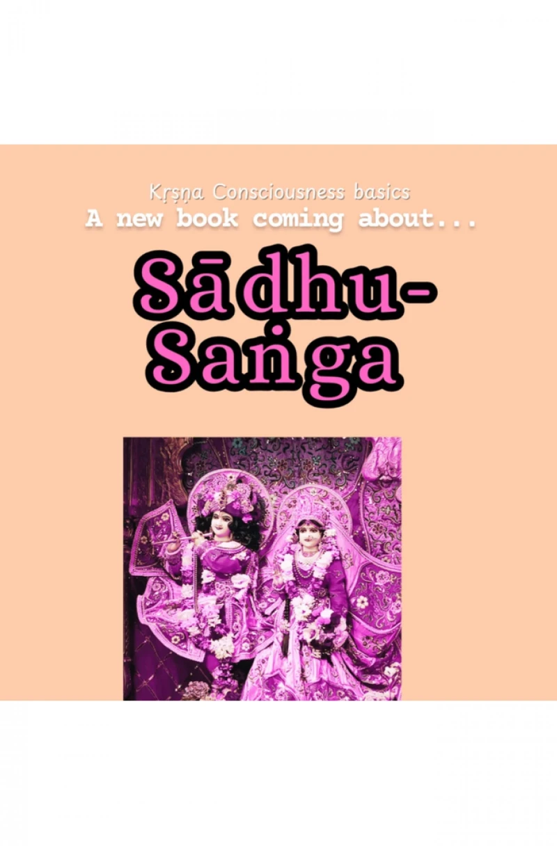 Portada: Sādhu-saṅga