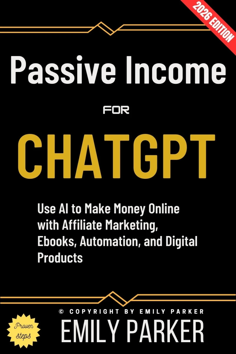 Portada: ChatGPT for Passive Income: