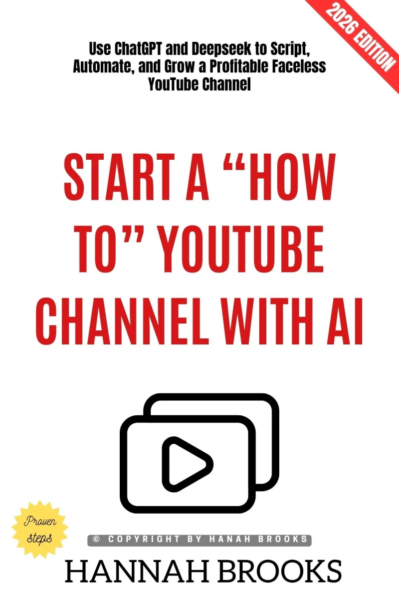 Portada: Start a "How To" YouTube Channel with AI: