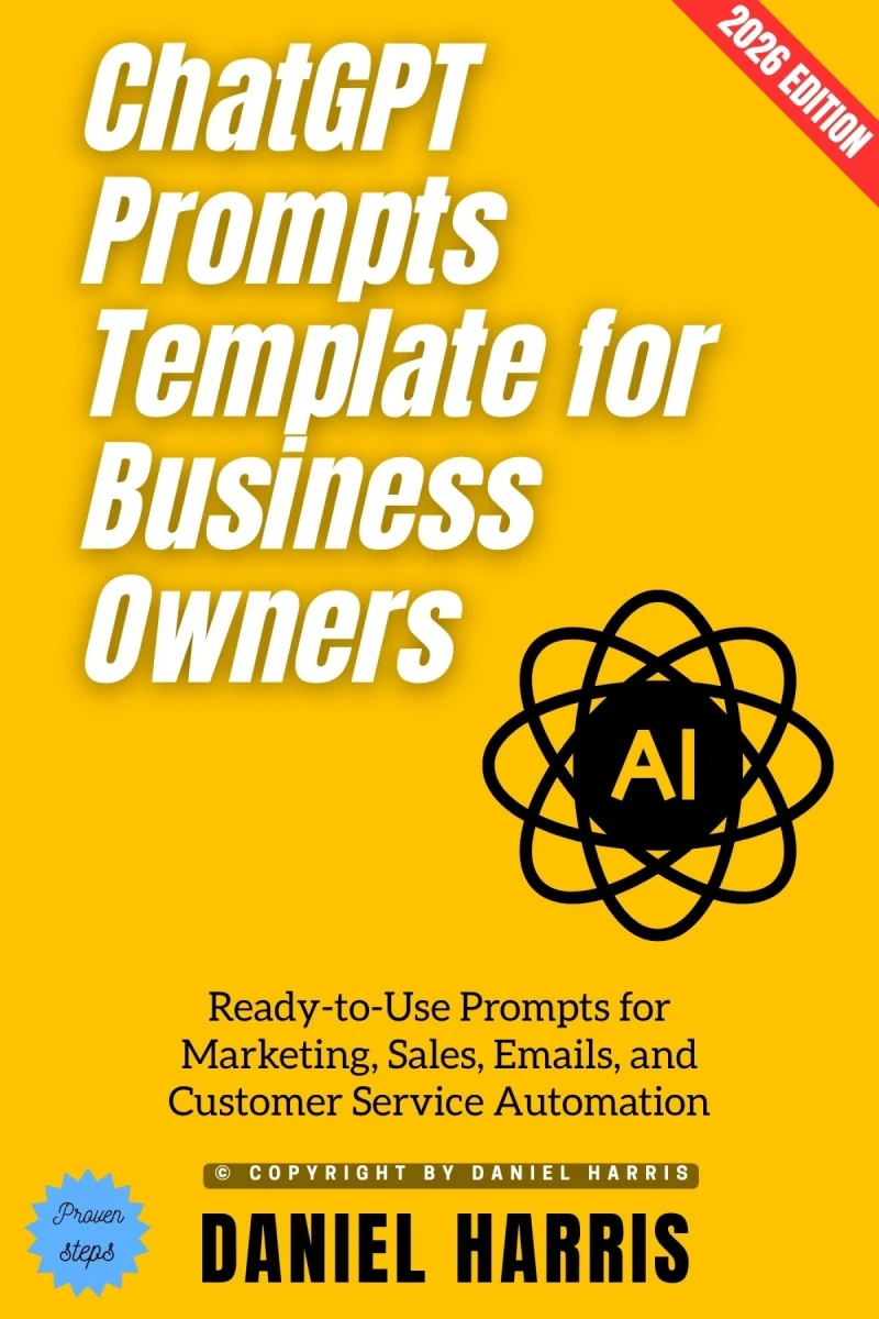 Portada: ChatGPT Prompts Template for Business Owners: