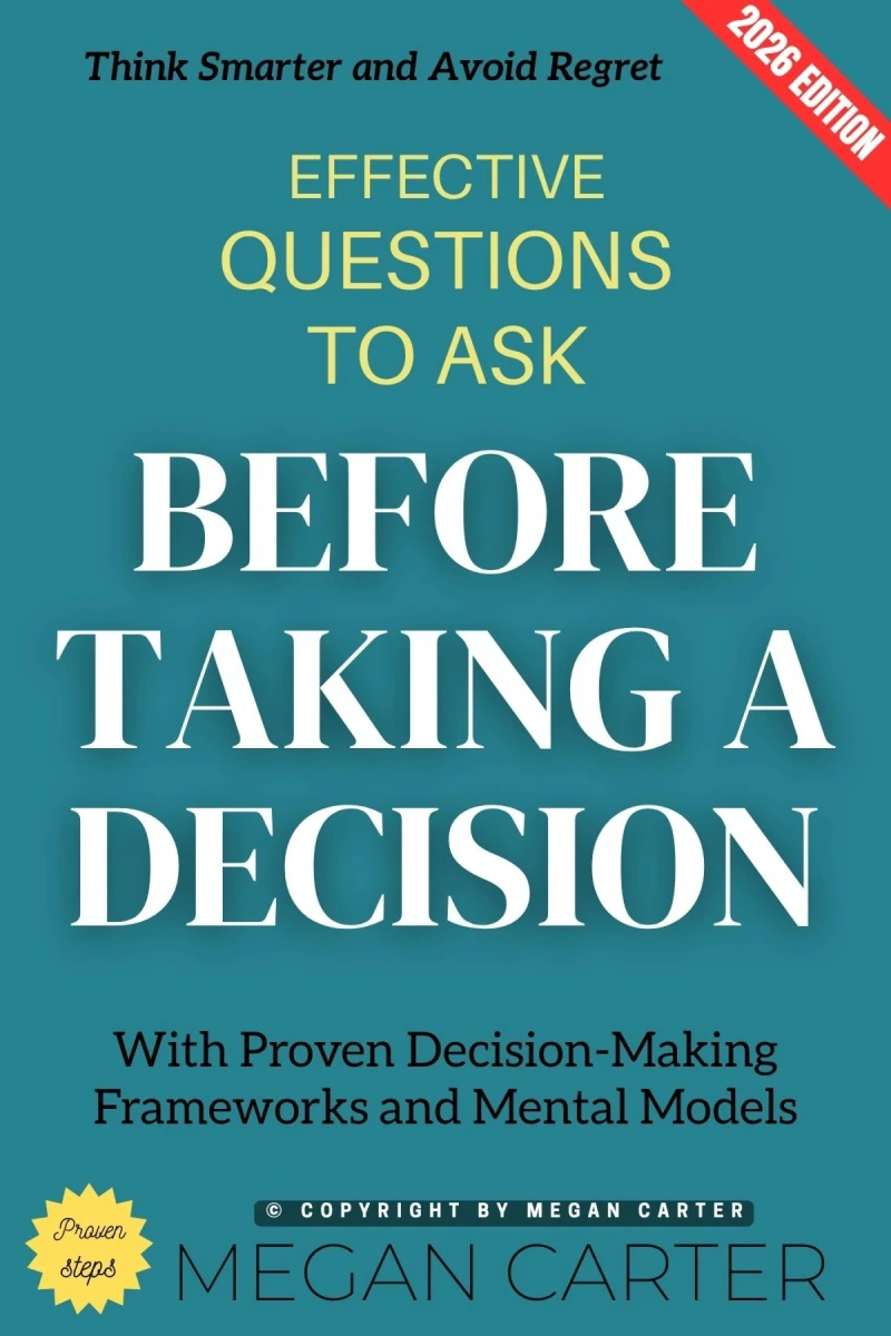 Portada: Effective Questions to Ask Before Taking a Decision: