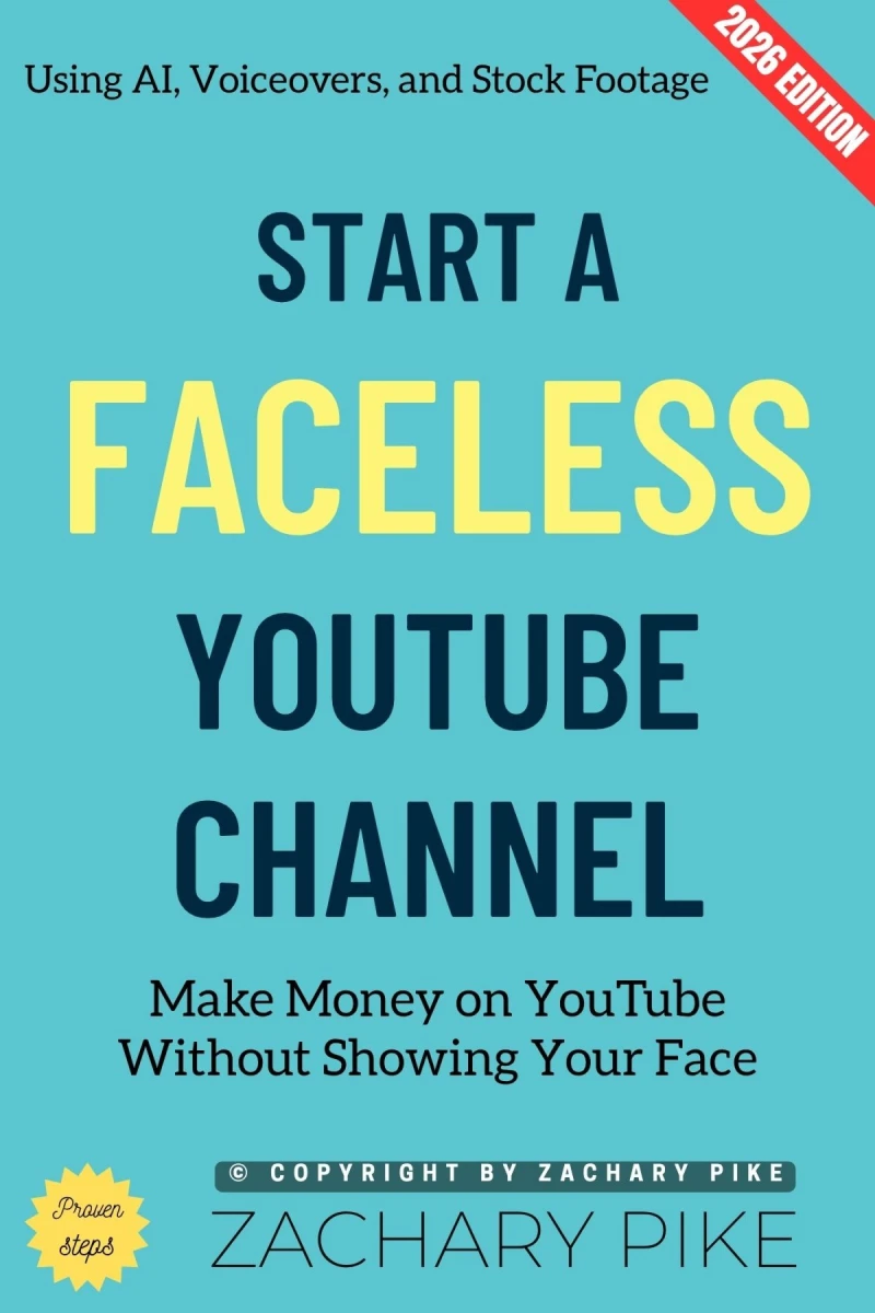 Portada: Start a Faceless YouTube Channel: