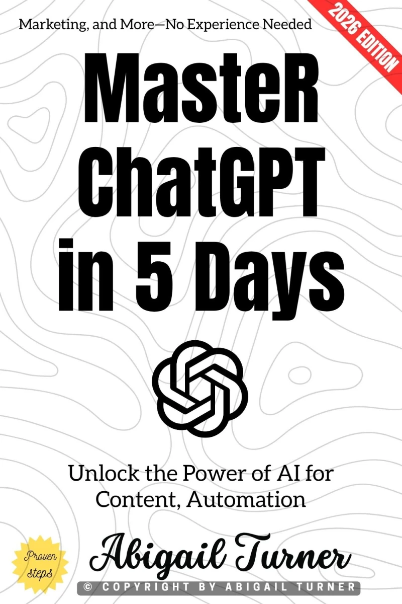 Portada: Master ChatGPT in 5 Days: