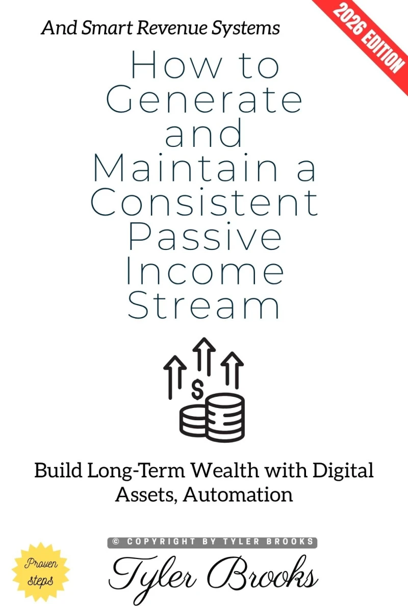 Portada: How to Generate and Maintain a Consistent Passive Income Stream: