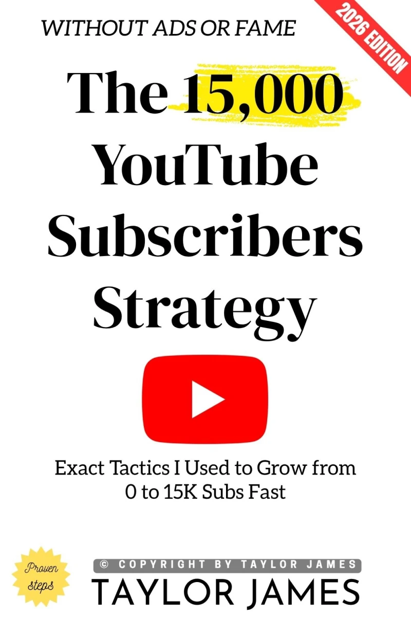Portada: The 15,000 YouTube Subscribers Strategy: