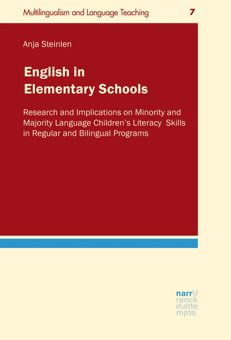 Portada: English in Elementary Schools