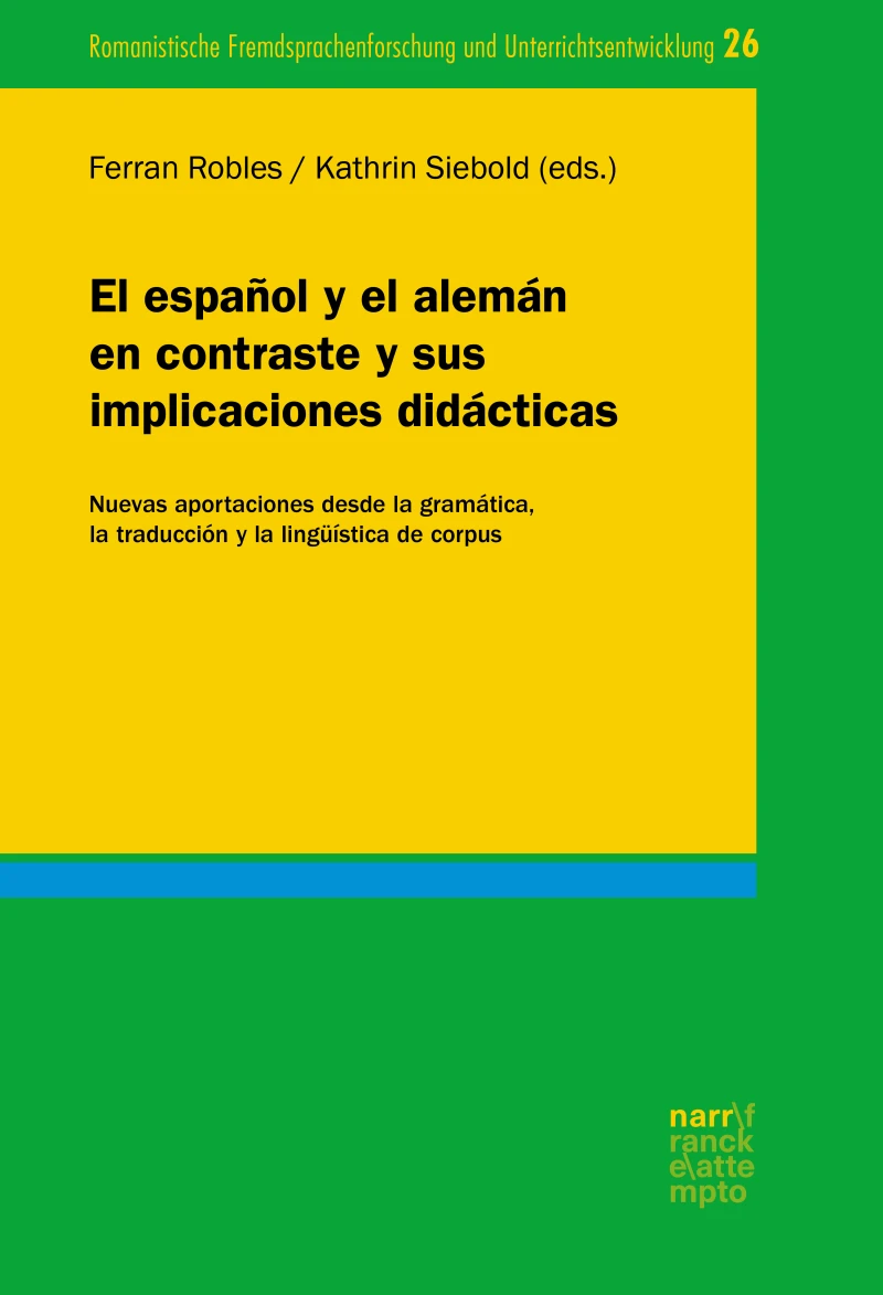 Portada: El español y el alemán en contraste y sus implicaciones didácticas