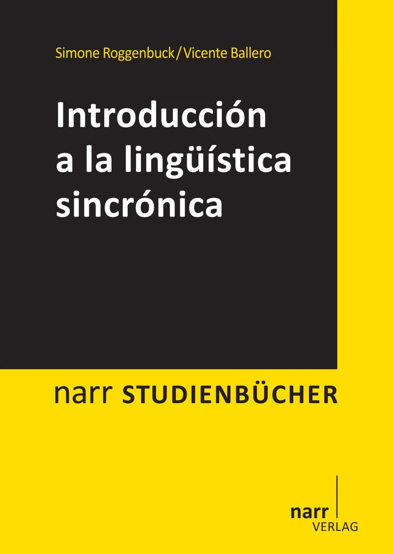 Portada: Introducción a la lingüística sincrónica