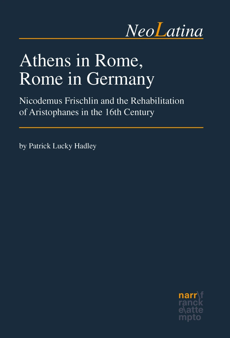 Portada: Athens in Rome, Rome in Germany
