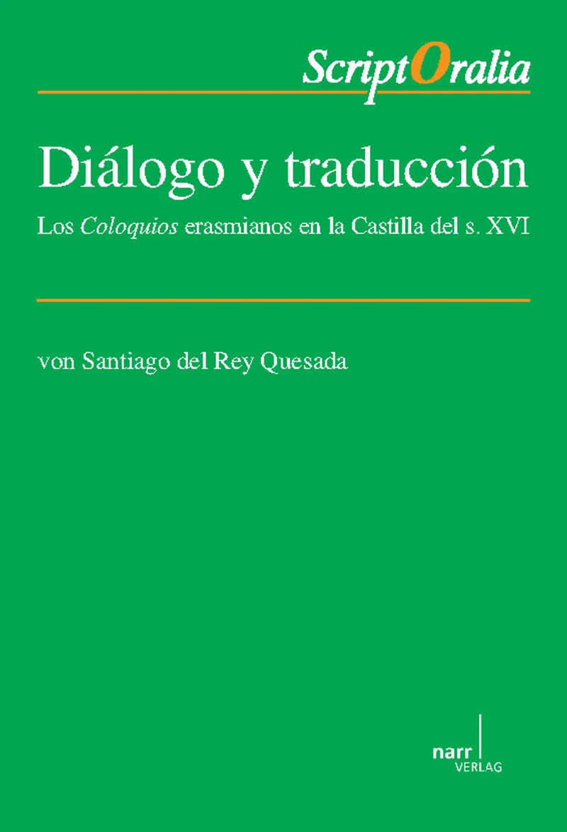 Portada: Diálogo y traducción