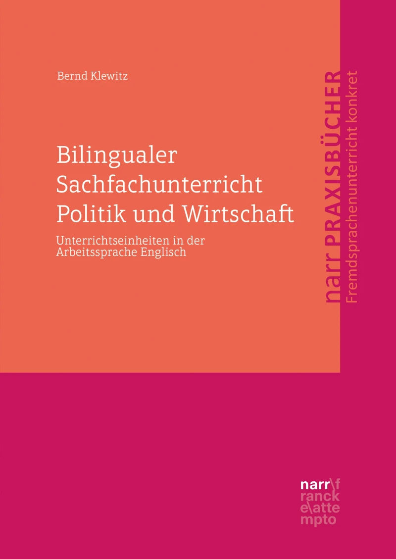 Portada: Bilingualer Sachfachunterricht Politik und Wirtschaft