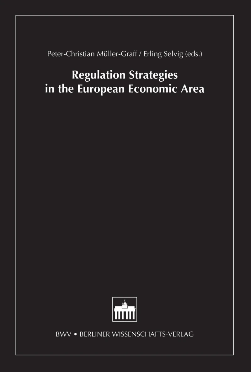 Portada: Regulation Strategies in the European Economic Area