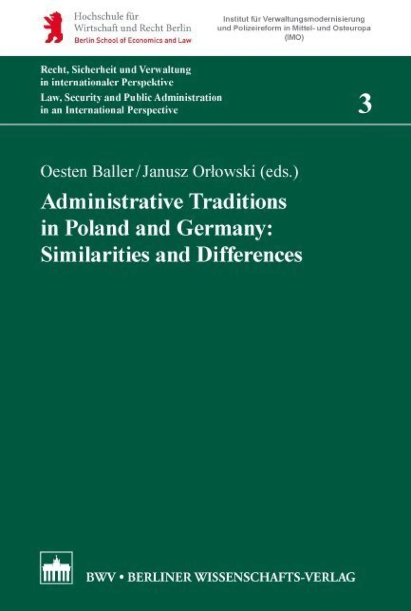 Portada: Administrative Traditions in Poland and Germany: Similarities and Differences