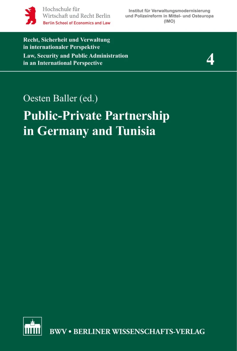 Portada: Public-Private Partnership in Germany and Tunisia