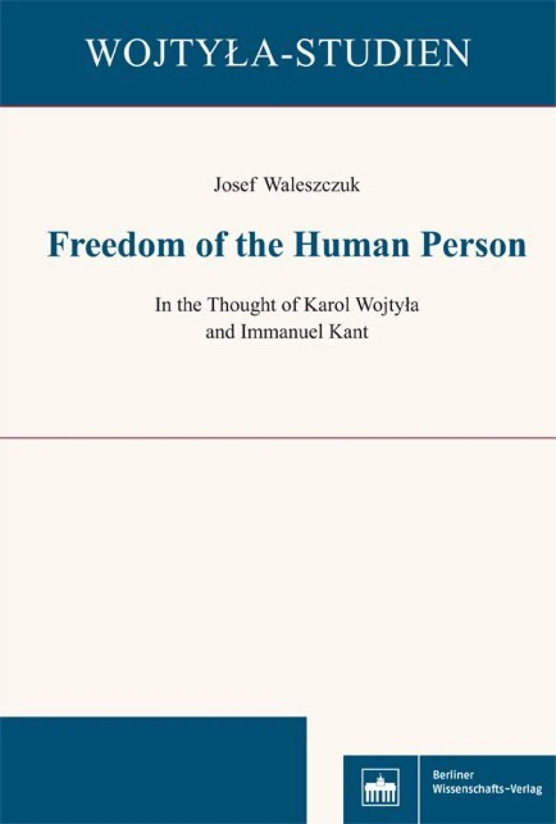 Portada: Freedom of the Human Person