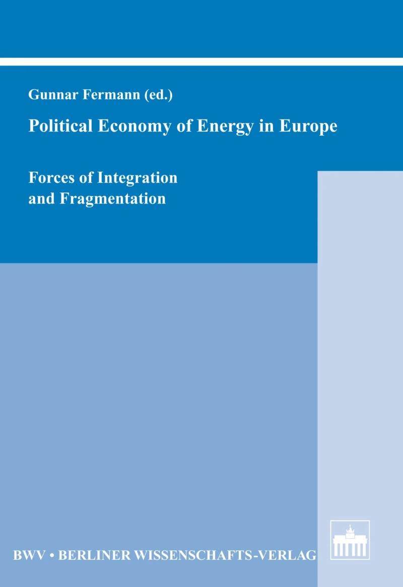 Portada: Political Economy of Energy in Europe