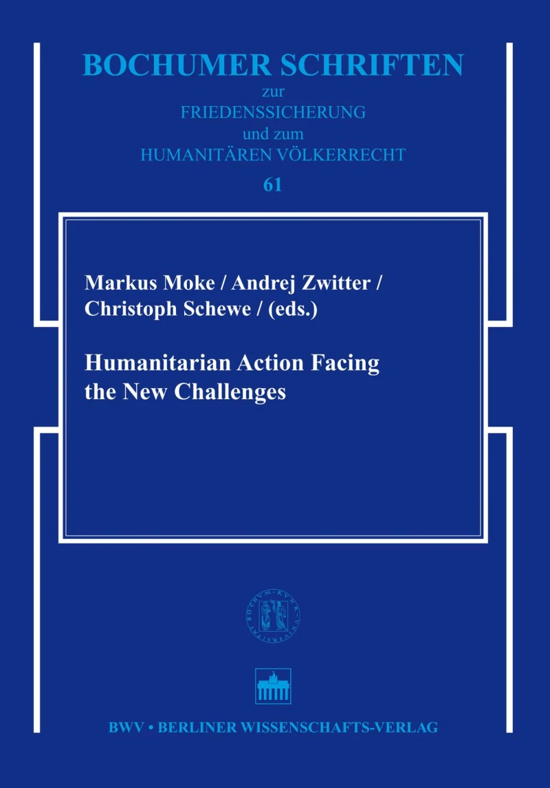 Portada: Humanitarian Action Facing the New Challenges