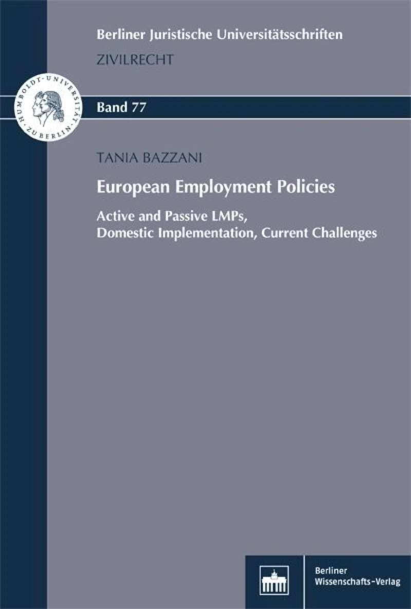 Portada: European Employment Policies