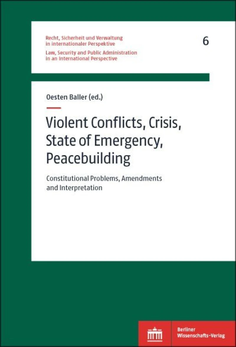 Portada: Violent Conflicts, Crisis, State of Emergency, Peacebuilding