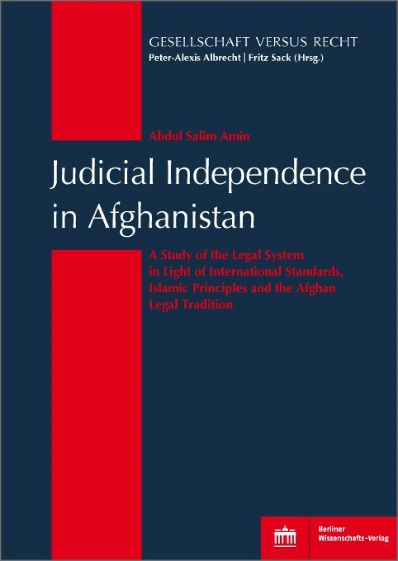 Portada: Judicial Independence in Afghanistan