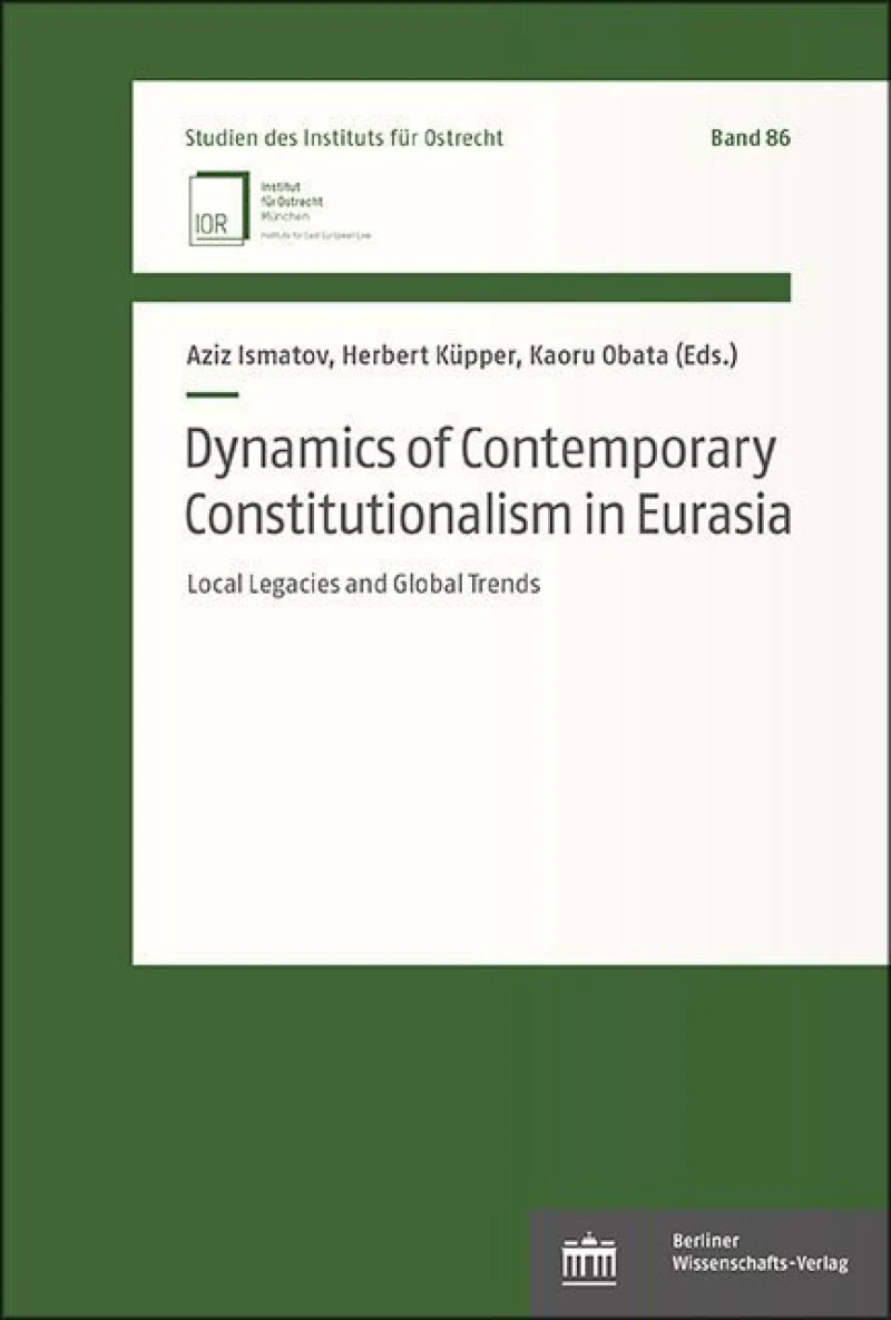 Portada: Dynamics of Contemporary Constitutionalism in Eurasia