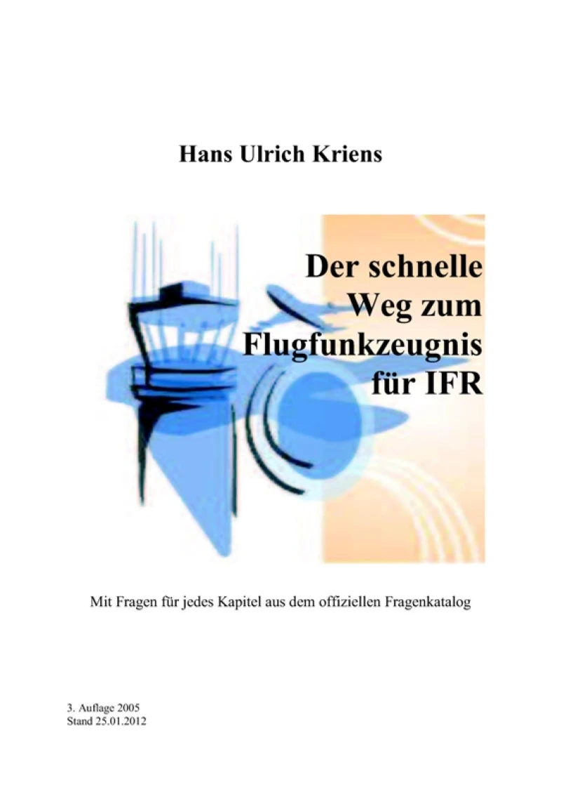 Portada: Der schnelle Weg zum Flugfunkzeugnis für IFR