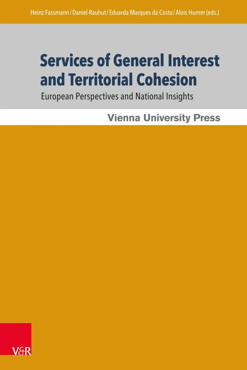 Portada: Services of General Interest and Territorial Cohesion