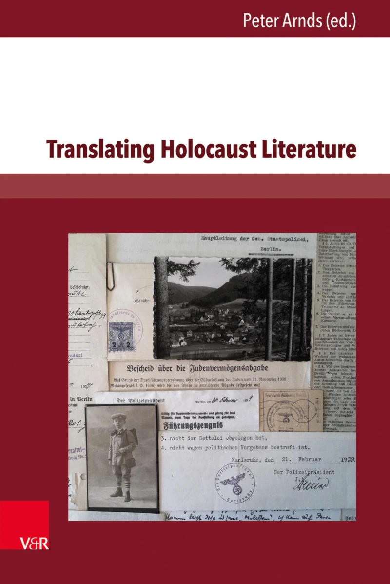 Portada: Translating Holocaust Literature