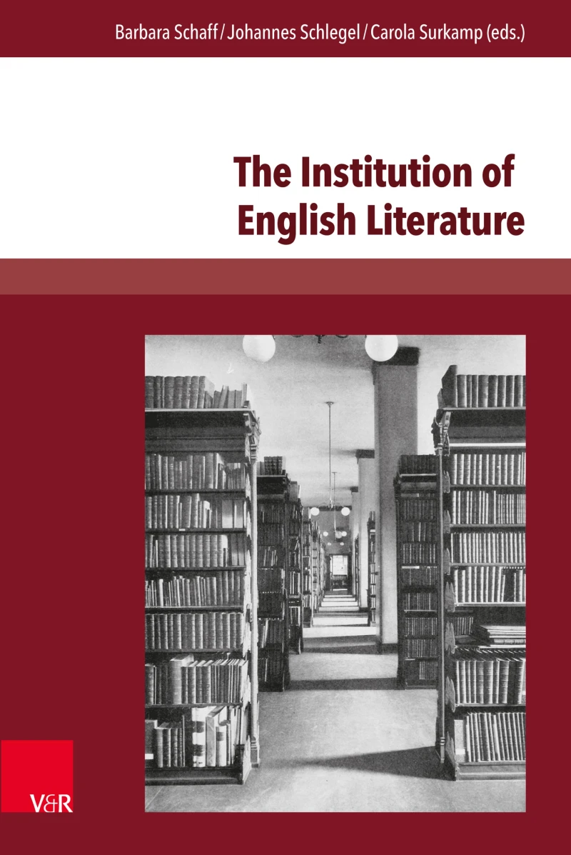 Portada: The Institution of English Literature