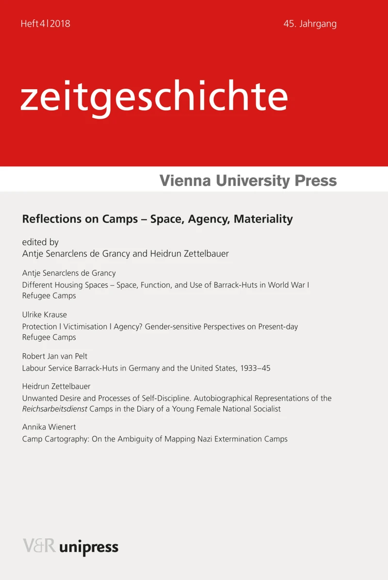 Portada: Reflections on Camps – Space, Agency, Materiality