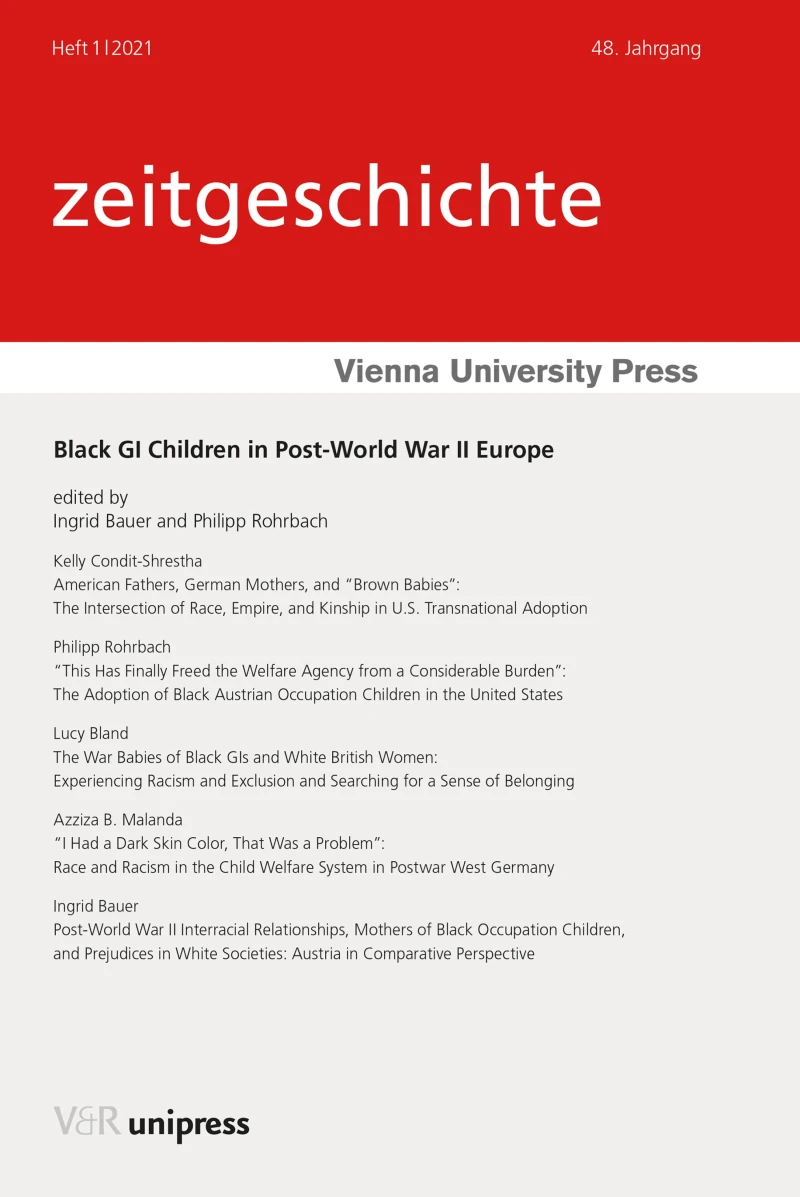 Portada: Black GI Children in Post-World War II Europe