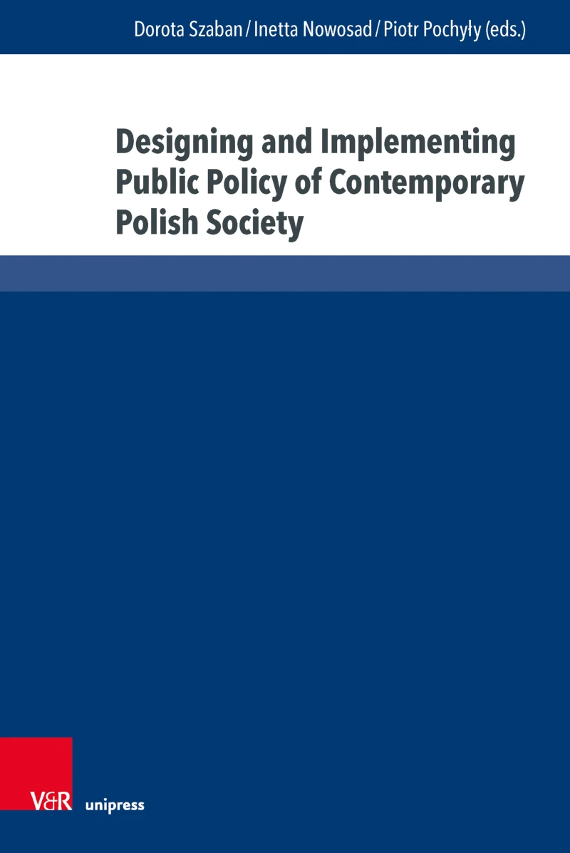 Portada: Designing and Implementing Public Policy of Contemporary Polish Society