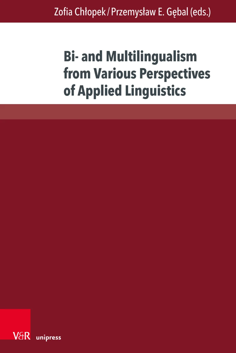 Portada: Bi- and Multilingualism from Various Perspectives of Applied Linguistics