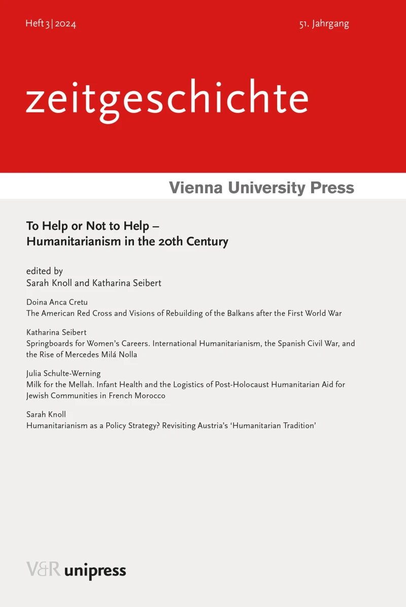 Portada: To Help or Not to Help – Humanitarianism in the 20th Century
