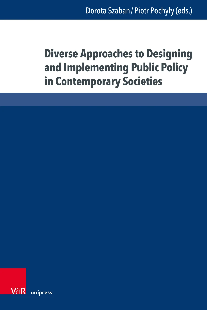 Portada: Diverse Approaches to Designing and Implementing Public Policy in Contemporary Societies