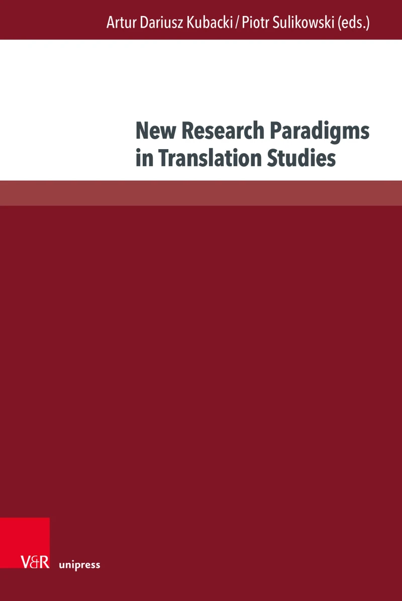 Portada: New Research Paradigms in Translation Studies