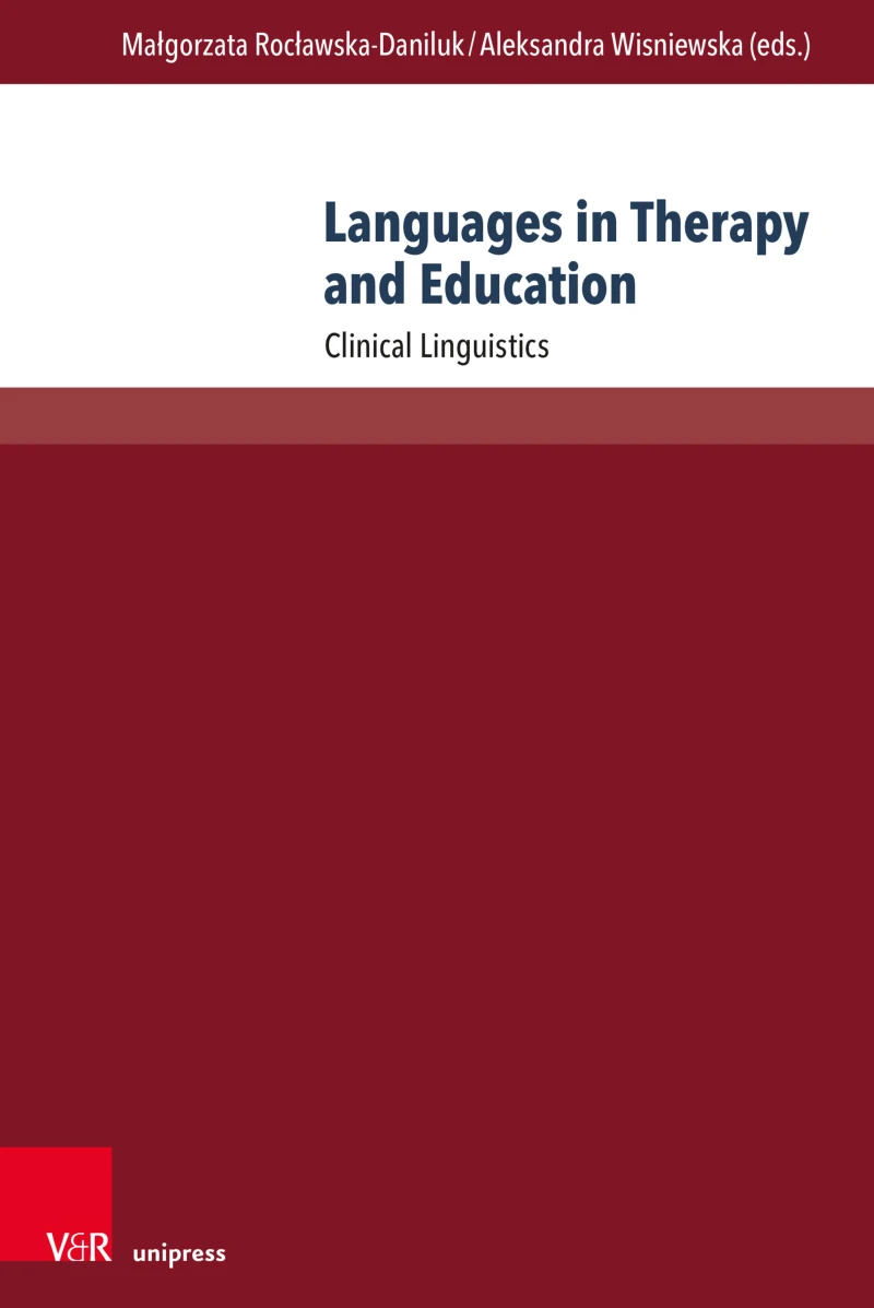 Portada: Languages in Therapy and Education