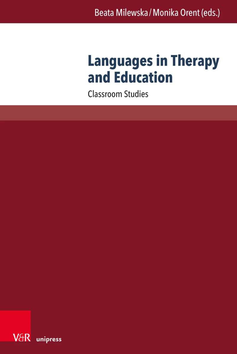 Portada: Languages in Therapy and Education