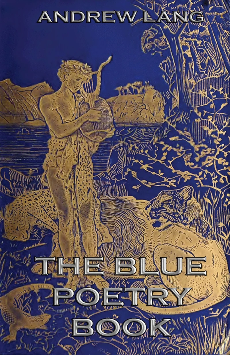 Portada: The Blue Poetry Book