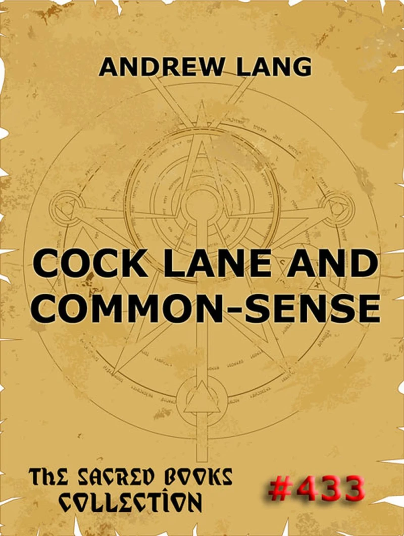 Portada: Cock Lane And Common-Sense