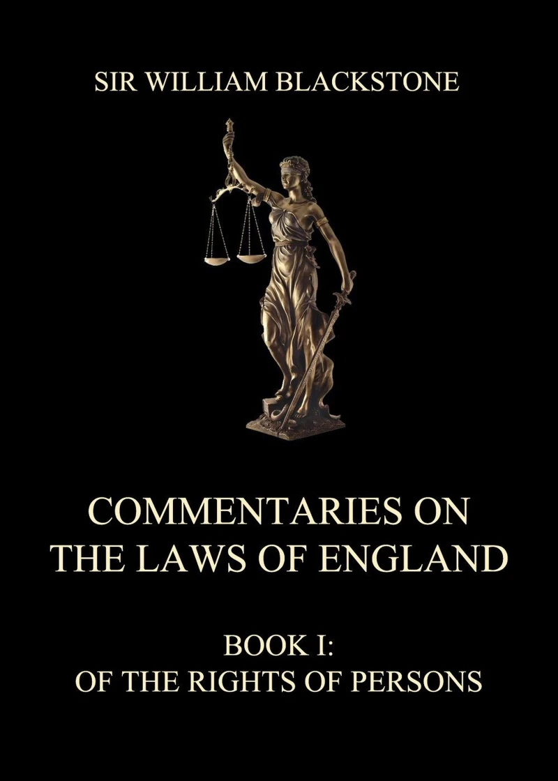 Portada: Commentaries on the Laws of England