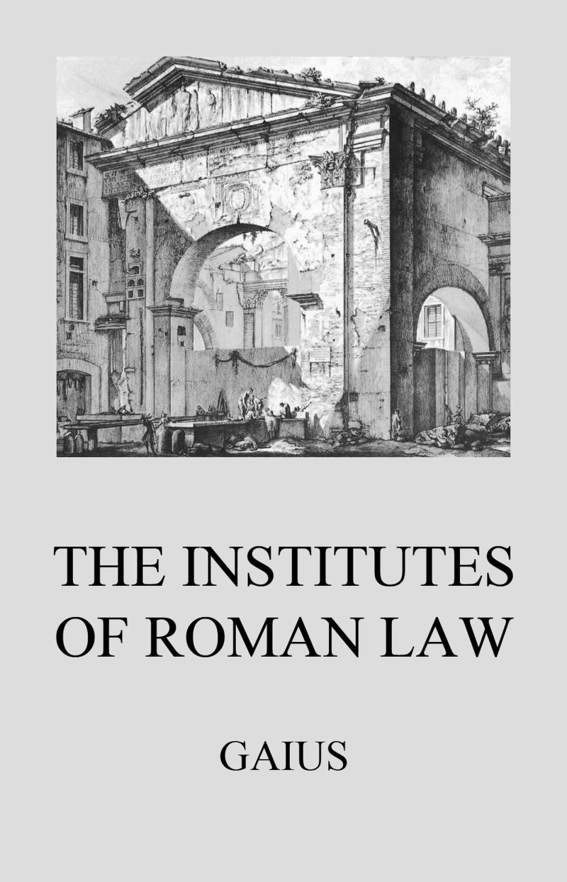 Portada: Institutes of Roman Law