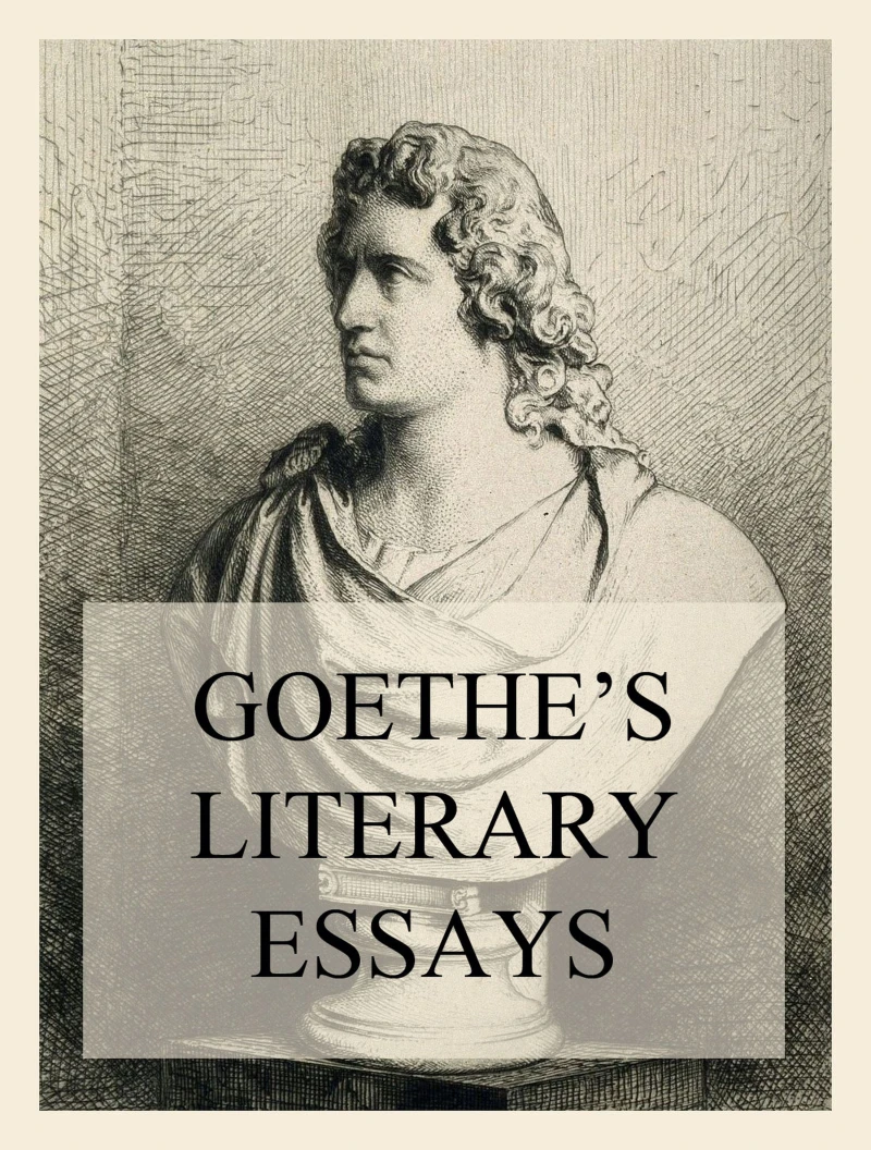 Portada: Goethe's Literary Essays