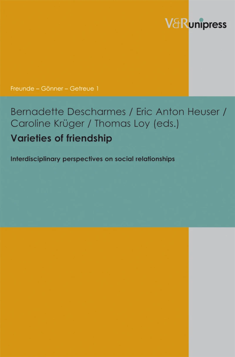 Portada: Varieties of friendship