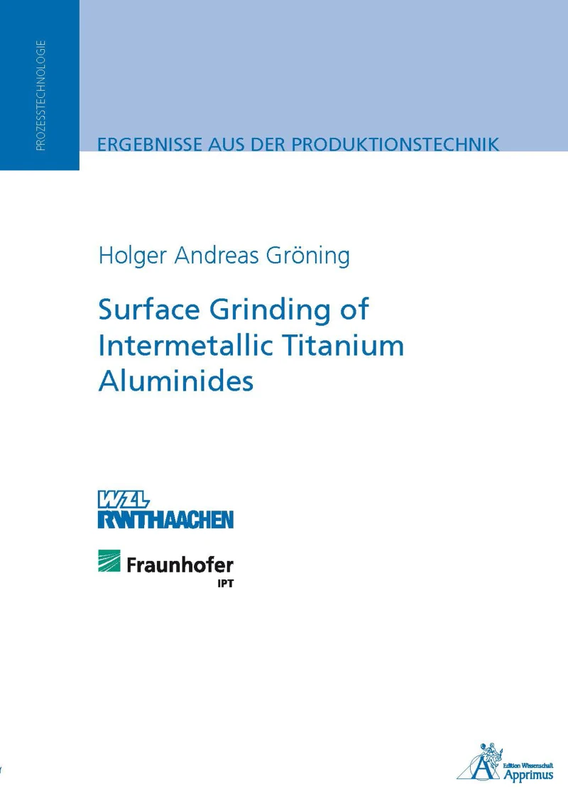 Portada: Surface Grinding of Intermetallic Titanium Aluminides