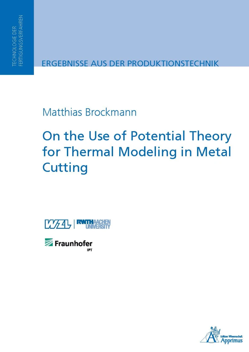 Portada: On the Use of Potential Theory for Thermal Modeling in Metal Cutting