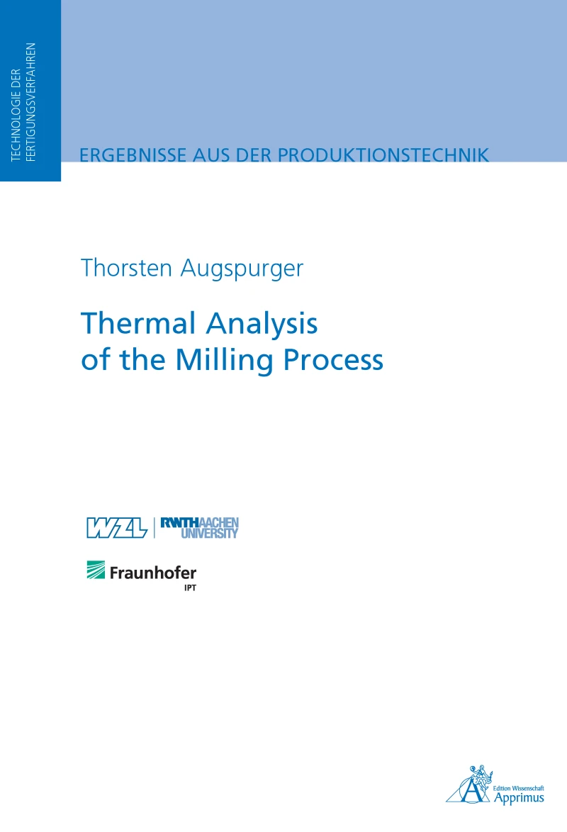 Portada: Thermal Analysis of the Milling Process